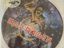 IRON MAIDEN PICTURE DISC PIECE OF MIND ORIGINAL 1983 SEAX-12306 EX
