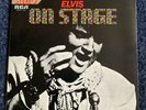 ELVIS PRESLEY - ELVIS ON STAGE - RARE  JAPAN 33' Vinyl EP