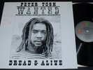 PETER TOSH Wanted SIGNED LP Rare VG++ to NM