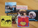 (18) Vintage Picture Sleeves-Rolling Stones, Who, Rascals, Boyce & Hart, Fabian