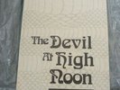 Bernie Taupin Devil At High Noon Rare Poetry Book Private Pressing Elton John