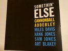 CANNONBALL ADDERLEY - Something Else   Blue Note 1595 {nm reissue} w/BONUS TRACK