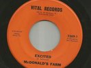 GARAGE FUZZ PSYCH - McDONALDS FARM -  EXCITED  /  DEEP FEELING - HEAR 1968 VITAL