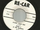 GARAGE MOD ROCKER bw TEEN- JESSE J & BANDITS - STOMP YOUR FEET -HEAR 1964 RE-CAR
