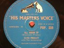 Elvis Presley 78 RPM / All Shook Up & That`s When Your Heartaches... (18-1019)