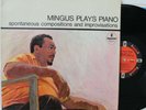 Charles Mingus LP “Mingus Plays Piano”   Impulse AS 60   Van Gelder   VG+