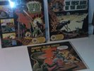 Journey to the Center of the Earth, First Man in the Moon, War of the Worlds LP