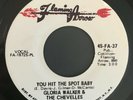 Gloria Walker-You Hit The Spot Baby/Walking With My New Love (Northern Soul, M)