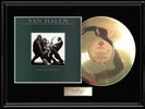 VAN HALEN WOMEN AND CHILDREN FIRST WHITE GOLD SILVER METAL RECORD RARE  NON RIAA