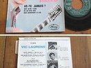 RARE French EP 45t RPM BIEM (7') VIC LAURENS (Lang, 1965)