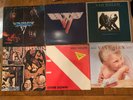 VAN HALEN 1 2 WOMEN CHILDREN FIRST 1984 Fair Warning DIVER DOWN Vinyl Record LOT