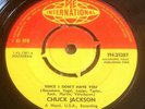 CHUCK JACKSON (NORTHERN SOUL) – SINCE I DON’T HAVE YOU / HAND IT OVER – 1965 PYE