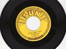 Johnny Cash 45 Folsom Prison Blues/So Doggone Lonesome SUN orig ROCKABILLY EX 84