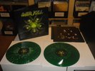 OVERKILL: Wings Of War, ORG. SIGNED, GREEN MARBLED WAX, 12
