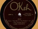 IRISH FIDDLE 78 - JAMES MORRISON (OKeh 21009) MELDEY OF JIGS/MEDLEY OF REELs