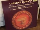 CARMINA BURANA   CARL ORFF   SHAW   TELARC DG-10056/57   Double LP   Vinyl NM