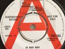 The Miracles,DEMO,OO Baby Baby/All Thats Good,EX,Tamla Motown,1965,Soul,Mod