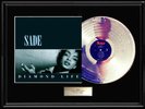 SADE DIAMOND LIFE ALBUM RARE LP WHITE GOLD SILVER TONE RECORD VINYL NON RIAA