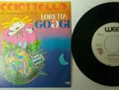 CICCIOTTELLA PROMO Raro 45 LORETTA GOGGI, BRUNO LAUZI SIGLA TV BIS MINT- Cartoni