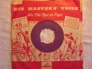 ELVIS PRESLEY: HEARTBREAK HOTEL / I WAS THE ONE 1956 GOLD HMV 45RPM