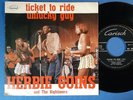 HERBIE GOINS  TICKET TO RIDE/UNLUCKY GUY  CARISCH 7