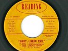 GARAGE, PSYCH, OBSCUE ROCK 45 Undesyded  Reading  666