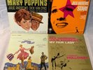 4 JULIE ANDREWS Vinyl LP Lot- VG+ MARY POPPINS MY FAIR LADY SOUND OF MUSIC