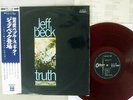 Jeff Beck Truth ODEON OP-8616 Japan OBI RED VINYL FLIPBACK COVER VINYL LP