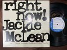 MINT  JACKIE McLEAN RIGHT NOW BLUE NOTE BST 84215 STEREO JAPAN Vinyl LP