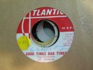 LED ZEPPELIN GOOD TIMES BAD TIMES ROCK 45 ON PROMO ATLANTIC 2613