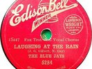The BLUE JAYS. Laughing At The Rain / Oklahoma.  EB.Winner.5284   VG