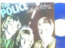 THE POLICE - OUTLANDOS D'AMOUR LTD BLUE VINYL LP UK A&M 1978 PLAY TESTED EX / EX