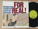 Hampton Hawes - For Real   1962 Mono UK vinyl LP