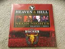 SEALED HEAVEN AND HELL NEON NIGHTS LIVE AT WACKEN VINYL RECORD LP DIO