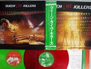 QUEEN LIVE KILLERS ELEKTRA P-5567,8E Japan OBI CLEAR RED & GREEN VINYL VINYL 2LP