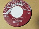 Little Walter-Mean Old World b/w Sad Hours-checker#764-blues-7