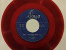 LARKS When I Leave These Prison Walls Apollo 45 1st Press Red Vinyl 1951 DooWop