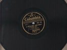 EDITH PIAF La Vie En Rose /Un Refrain Courait Dans La Rue Columbia 78 RPM Record