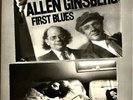 1982 ALLEN GINSBERG First Blues 2xLP With Newspaper & Photo Inserts PROMO COPY