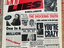 Vintage 1988 GUNS N ROSES Lies Vinyl LP GHS Cover Geffen Record