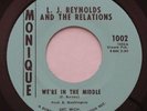 Detroit Soul L.J. REYNOLDS & THE RELATIONS We're In The Middle NM MONIQUE 45 MP3