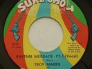 Northern Soul TROY MARRS & DYNAMICS Rhythm Message Pt / 2 VG++ SURE SHOT 45 HEAR