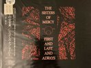 SISTERS OF MERCY - First and last and always - LP Japan MINT