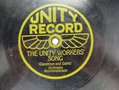 The Unity Workers Song - UNITY RECORD -  Very Thin Flexible Disc
