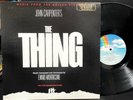 Original 1st 1982 THE THING  Carpenter Morricone OOP RARE Soundtrack MCA PROMO