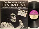 ELLA FITZGERALD Best is Yet to Come Pablo Continental Airlines SIGNED LP