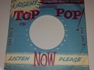 URGENT SPECIAL RUSH COPY ANOTHER TOP POP - ORIGINAL DEMO SLEEVE - THE BEATLES