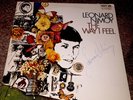 SIGNED Leonard Nimoy The Way I Feel Vinyl LP Album Star Trek Spock AUTOGRAPED