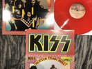 KISS Hotter Than Hell LP Red Coloured Vinyl LP With Poster Rare