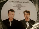 Pet Shop Boys Actually Picture Disc Vinyl LP Album. Rare - nice